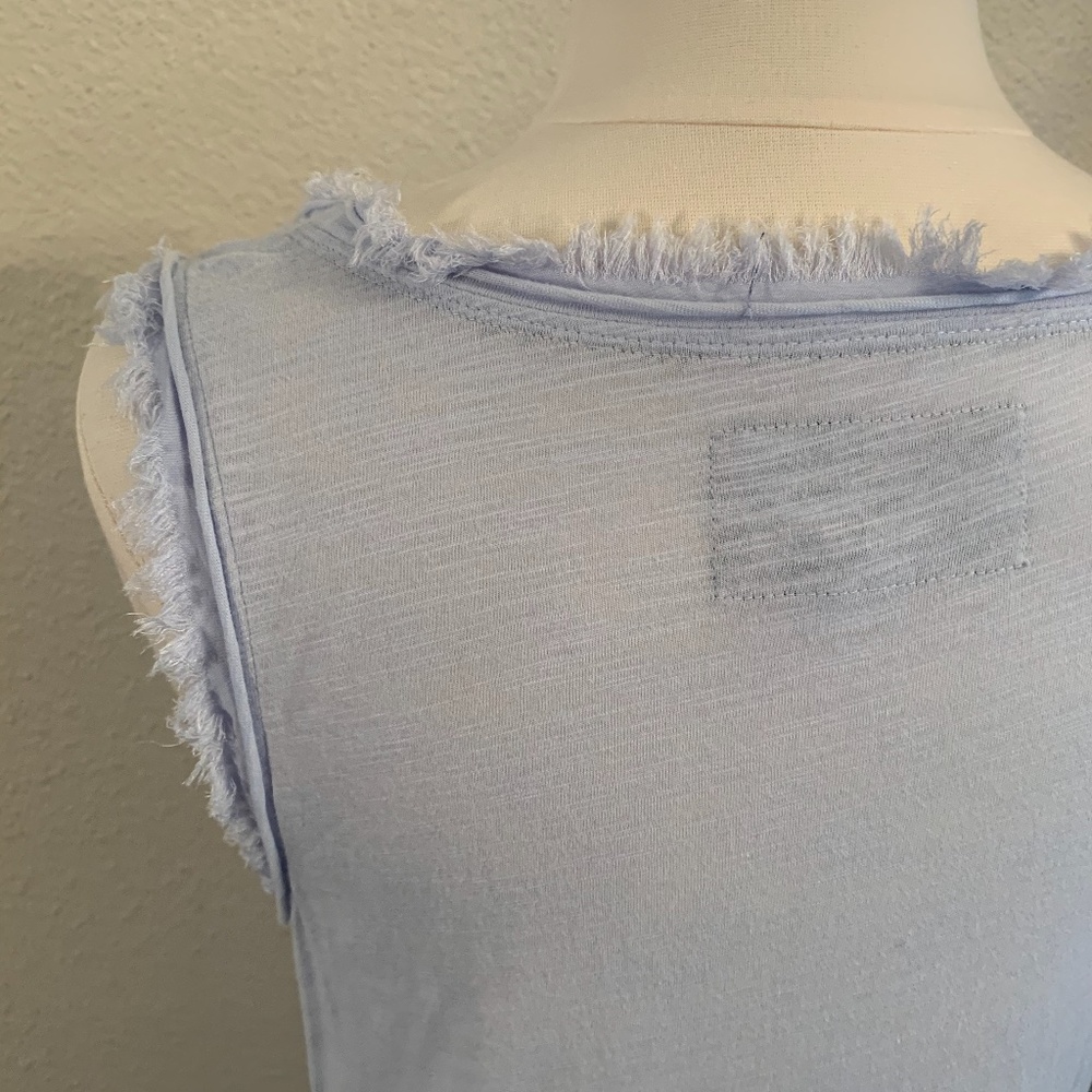 Anthropologie Meadow Rue Pale Blue Petticoat Tank - Picture 5 of 13